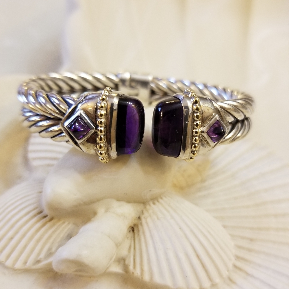 Renaissance Italian cable bracelet - Picture 5 of 8